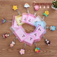 CHIHIRO1HXY3 ID Badge Holder Retractable Name Tags Cartoon Metal Clip Badge Holders