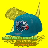 Mitchell And Ness Charlotte Hornets Dark Teal 100% Authentic