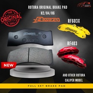 100% Original Rotora H2 Brake Pad Set