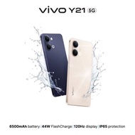 VIVO Y21 5G 6GB+6GB RAM + 128GB ROM | 6500MAH | DUST & WATER RESISTANCE