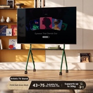 Brateck | Adjustable Rolling TV Stand 37-86 inches