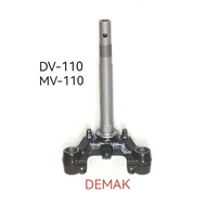 DV110 MV110 DEMAK Steering Stem T-Fork REDCICAK