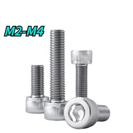 [HNK] 316 Stainless Steel Cup Head Screw Cylindrical Head Hexagon Socket Screw Bolt M2M2.5M3M4