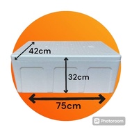 Styrofoam box 42x75x32cm Styrofoam/ 42x75x32cm Cork box 42x75x32cm frozen styrofoam/ 42x75x32cm