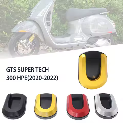 For GTS300 2023 For Vespa gts GTV 300 HPE 2019-2023 Motorcycle Kickstand Foot Side Stand Enlarge Ext
