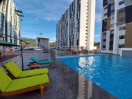 อพาร์ตเมนต์ 2 ห้องนอน 1 ห้องน้ำส่วนตัว ขนาด 40.7 ตร.ม. – เซปังการ์ (V21 Residence @ Kota Kinabalu)