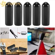CURTES Car Carburetor Vacuum Cover Kit, Rubber Material Black Color Vacuum Rubber Cover Plug Kit, Du