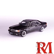Rhino Model 1/64 Mercedes-Benz 560SEC Coupe AMG - Black