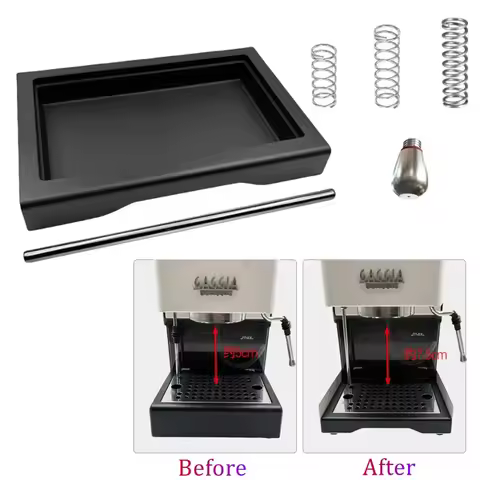 Coffee Drip Tray For Gaggia Classic Pro Coffee Machine,Drain pipe,6/9/12 Bar OPV Spring,1 Hole Steam