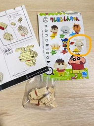 Nanoblock 迷你積木- 蠟筆小新系列（小白）