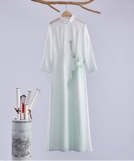 Trang Phục Nghệ Thuật Trà Thiền Phong Cách Trung Quốc Trang Phục Nữ Kiểu Trung Quốc Váy Liền Tiên Kh