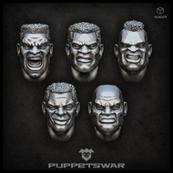 PUPPETSWAR - AFRICAN HEADS