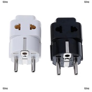 1 to 2 Splitter Germany France 5mm plug to universal UK/US/EU/AU 2/ 3 pin