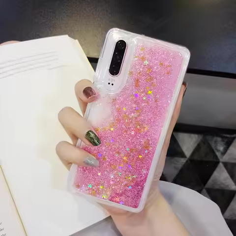 Dynamic Liquid Quicksand Glitter Phone Case For Honor 90 80 70 60 SE 20 Pro 30 Lite 9C X40 X30 X50 X