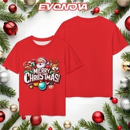 NEAT EvoNova New Design Merry Christmas Jersey Baju Santas Xmas Premium T-shirt Lelaki Couple Adults