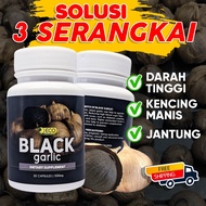 Eco black garlic, black garlic, black garlic capsule, DNURI black garlic bawang hitam tunggal