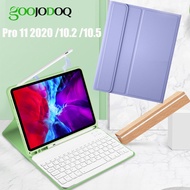 GOOJODOQ iPad Air 4 Case with Keyboard iPad 8th Gen Case Magnetic Smart iPad Cover for iPad 9.7 10.2 10.5 iPad Air 1 2 3 iPad Mini 4/5 iPad Case for iPad Pro 11 2020 with Pencil Holder(no pencil)