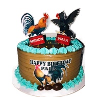 COD❃Sabong/Rooster Cake Toppers