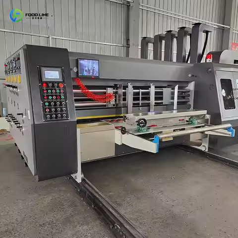 Making Machines Box Customized Paper Carton Box Cutting and Printing Machines Carton Box Making Mach
