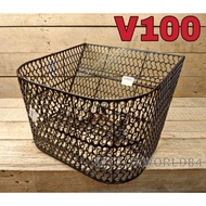 V100 BASKET 88 BAKUL KACANG (BESI TEBAL) BAKUL RAGA SUZUKI VS150 VS125 BASKETS MOTOR SPAREPARTS ACCE