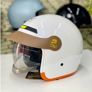 GXT139 negative goggles helmet 3/4 helmet with visor, fashion design, genuine helmet