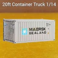 20ft 40ft Container Sticker Set For 1/14 Maersk Sealand Rc Truck trailer