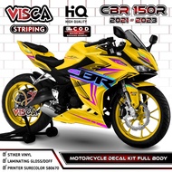 Decal CBR 150R 2021 - Sticker CBR 150R 2021 - Dekal CBR 150R 2021 Full Body - Striping CBR 150R 2021