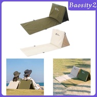 [Baosity2] Beach Floor Chair Foldable Chair Compact Chair Practical Cushion Seat Beach Lounger for Sporting Events Travel Picnic