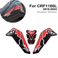 Motorcycle Fuel Oil Tank Pad Rubber Stickers Non-Slip Protector Decals For Honda CRF1100L CRF 1100 L