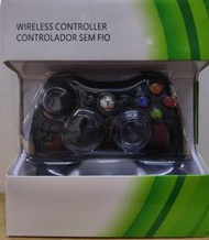 [便宜遊戲館] 缺貨超低價!可批發XBOX360用 無線手把控制器原廠芯片IC組裝震動盒裝黑色(副廠)PC需另加購接收器