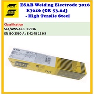 ESAB Welding Electrode 7016 (OK 53.04) - High Tensile Steel