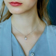 生日石雪球項鍊