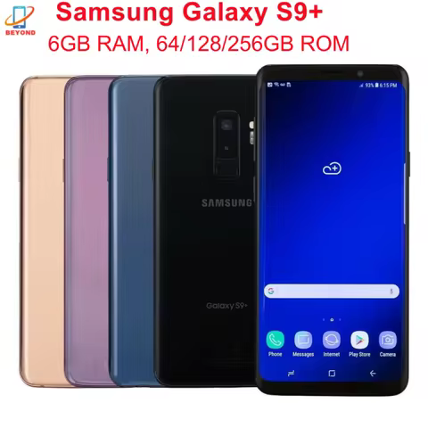 Samsung Galaxy S9+ S9 Plus G965U1 G965F G965FD G9650 6.2" 6GB RAM 64GB ROM Octa Core NFC Snapdragon 