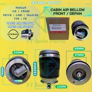 Pegas Udara Kabin / Cabin Air Bellow For Nissan UD | CW520 Air Spring ( Depan / Front ) Truck Lorry 