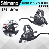 Shimano EF51 3x7/8 Speed Brake lever Combo Shifter MTB Bike 7/8 Speed Shifter Bicycle Part Groupset