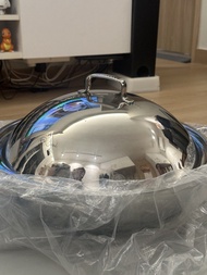 閑置牛頭牌加厚五層不鏽鋼大炒鑊40cm(輕微使用）