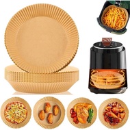Square Round Shape Air Fryer Baking Oil-proof and Oil-absorbing Paper for Household Barbecue Plate Food Oven Kitchen Pan Pad
