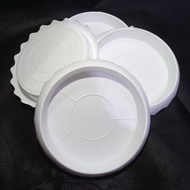 4Bh Base White Pot Coaster/ NPT20 for pot water
