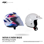Special JPX Half Face Helmet Nova X Motif V2.0 N8 Ex New Bigie
