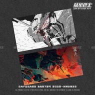 創意貼紙 EVA暴走初號機防水反光車貼 防水車身玻璃遮痕摩托車電車機箱貼紙