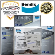 ORIGINAL BENDIX TOYOTA COMMUTER VAN KDH200 KDH202 TRH202 TRH203 TRH222 DB1772MKT/HD