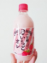 Japanese imported snacks Suntory limited boss sweet sour strawberry latte milk tea ready-to-drink be