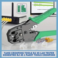 Crimping Pliers Tools rj 45 LanTester Connector rj 45 1 Crimping Tools Package