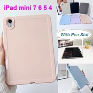 For iPad mini (2024) A17 Pro 8.3" A2995 A2996 A2568 iPad mini 7 6 5 4 7.9" 8.3" With Pen Slot Case F