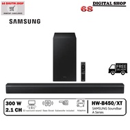 Samsung Soundbar ซัมซุง B450 ลำโพงซาวด์บาร์ 2.1 Ch. 300W รุ่น HW-B450/XT