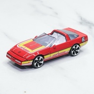 Majorette Chevrolet Corvette C4 ZR1 1990 60th Anniversary Red White Seat Propeller Wheels