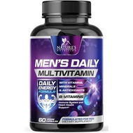 (qdzyws) Multivitamin for Men - Vitamin A C D E Zinc Calcium Multivitamins for Immune Health Support