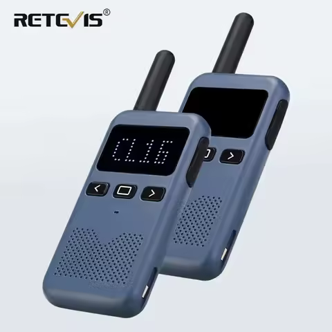 Retevis RB619 Mini Walkie Talkie PMR446 Professional Walkie Talkies Long Range Portable Radio for Re