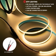 BTF-LIGHTING 10m  336/480/528 LEDs/m COB LED Strip Light DC24V High Density FCOB LED Lights