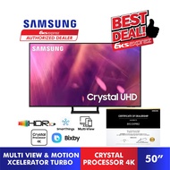 SAMSUNG AU9000 4K UHD Smart TV With Dynamic Cyrstal Colour (50") UA50AU9000KXXM